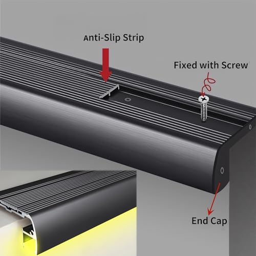 Consejos y comparativas para Comprar Perfiles de aluminio para escaleras - los más vendidos. 5 Imagen adicional