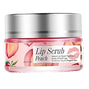 Lip Scrub Exfoliator Lip Overnight Moisturizer Slaaplooproom Lip Reparatie Balsem Perzik, Make-up Moisturizer Vloeibare…