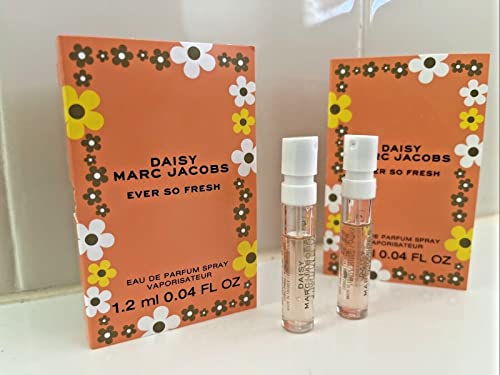 2 DAISY EVER SO Eau De Parfum Sample Spray Vials NEW 2022!!