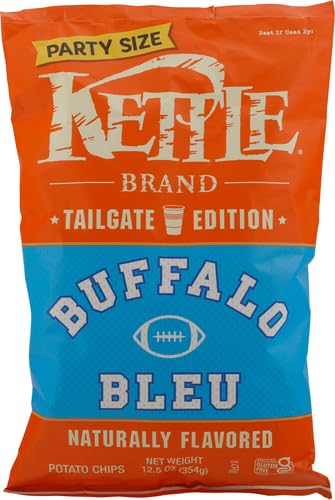 Image of Kettle Brand Potato Chips Buffalo Bleu Flavored, 12.5 Oz