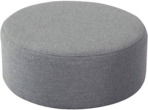 Chaise de plancher maternelle et pouf bas rond vert de 47cm