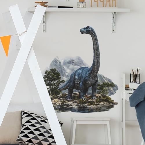 Achang Vinilo Decorativo Dinosaurio Brachiosaurus miniatura 6
