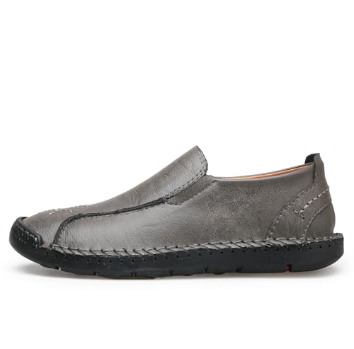 Men's Penny Loafers Leather Slip-On Loafers Casual Walking Driving Shoes Handcrafted Comfort Moccasins2
