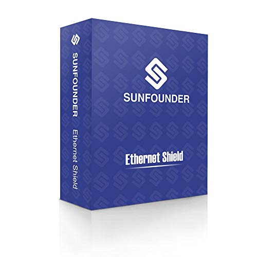 Image of SunFounder Ethernet Shield W5100 Compatible with Arduino UNO R3 Mega 2560 1280 A057