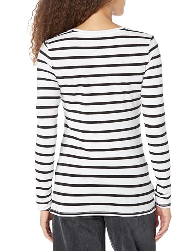 Lista de Camisetas de manga larga para Mujer , tabla con los diez mejores. 3 Camisetas de manga larga para Mujer marca Amazon Essentials (3)