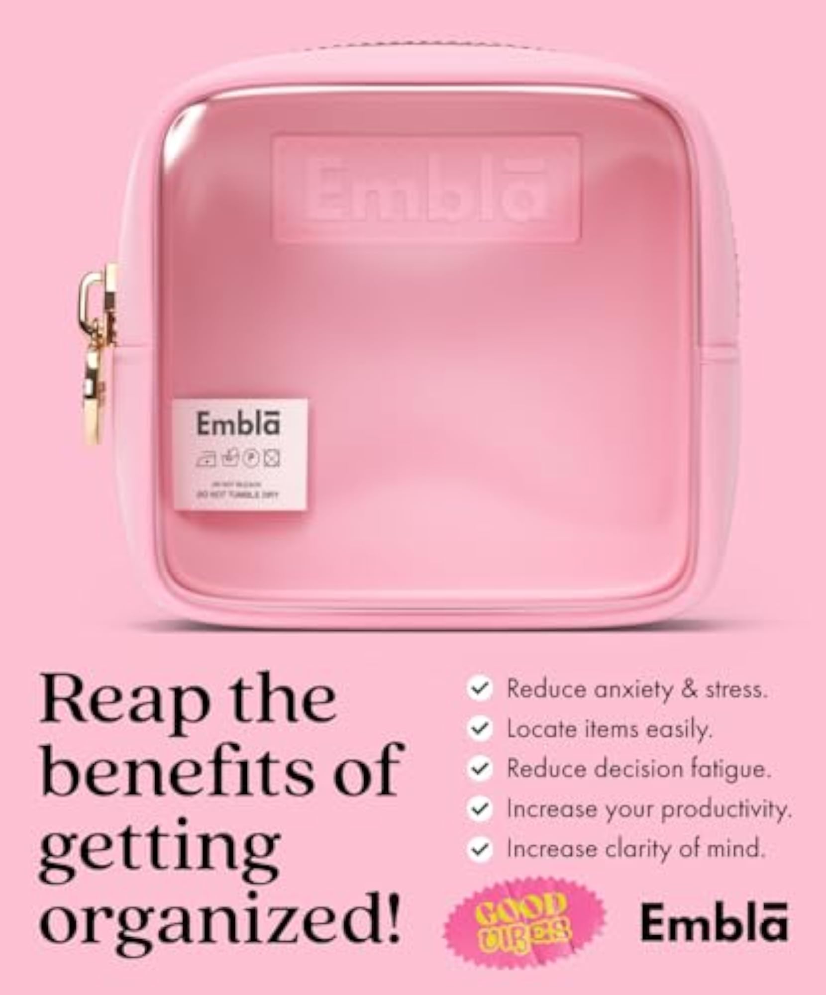 Flamingo Mini Waterproof Toiletry Pouch, Travel Cosmetic Organizer