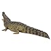 Higherbros Crocodile Animal Toy for Kids, Alligator with Moveable Jaw Toy Figure, 15 inches Lenght Natural World Aligator Action Figures Wildlife Crocodile Cayman Figurine, Gift or Collect for Kids