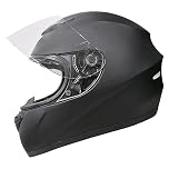 Zorax Matt Black S (55-56cm) Full Face Motorcycle Motorbike Helmet ECE 2206 Approved