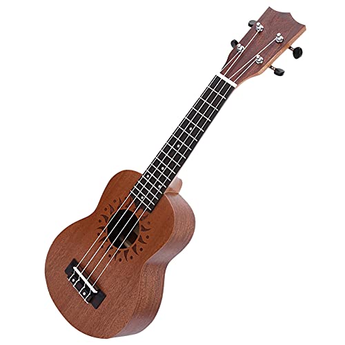 Ukulélé Acoustique de 21 Pouces,Ukulélé Sapelli de Qualité Supérieure À 4 Cordes en Nylon,Fabrication Exquise Ukulélé À… - Les Beatles, Paul McCartney, John Lennon, RIngo Starr, George Harrison Ukulélé Acoustique de 21 Pouces,Ukulélé Sapelli de Qualité Supérieure À 4 Cordes en Nylon,Fabrication Exquise Ukulélé À…