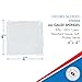 Henry Schein Premium 100% Cotton All-Gauze Sponge 4x4 8 Ply Sterile Square for Wound Care & Home First Aid Kits - 50/Box