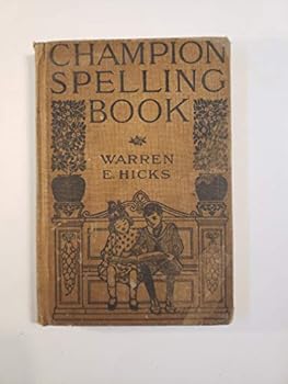 Hardcover Champion Spelling Book