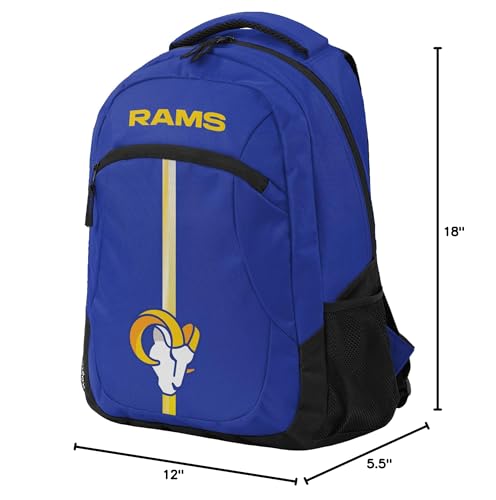 Image of FOCO Los Angeles Rams NFL Action Backpack