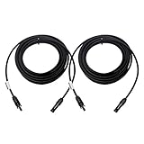 Signstek 25ft AWG 10 Double Layer MC4 PV Solar Cable Extension for Solar Panels with Solar Male and Female Connector (2)
