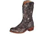  Zecchino d\'Oro A18-1880 Mädchen Cowboy Stiefel Boots, Metallic Bronze (2022), EU 36