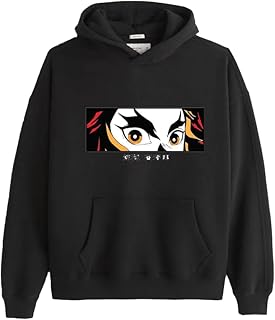 Japanese Anime demon sler nezuko tanjiro inosuke Kanao Giyu Tengen hoodie black 4