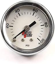 Nitrous Outlet Luminescent Fuel Pressure Gauge (0-100psi)
