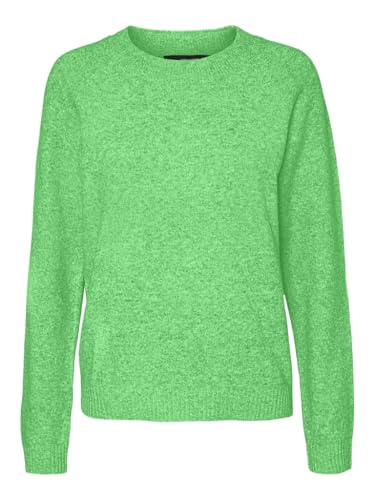 VERO MODA Vmdoffy LS O-Neck Blouse Ga Noos Pullover, Verde Estivo. Dettagli: Melange, S Donna
