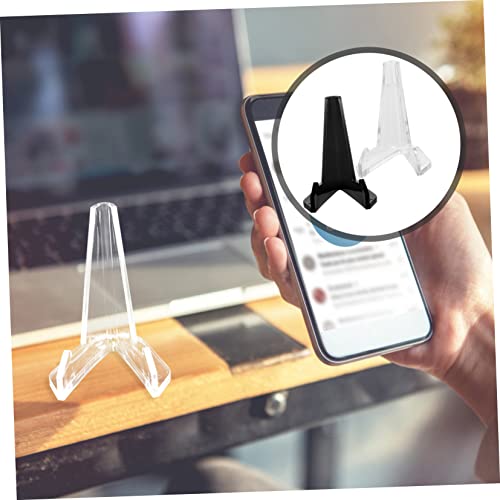 Alipis 10 Pcs expositor de fotos cavalete infantil titular da de prateleira acrilico suporte mesa Pr