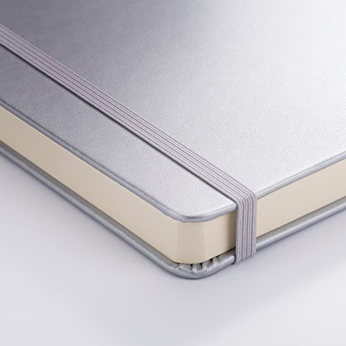 Talens Art Creation Sketchbook 80 Sheets, 13 cm x 21 cm Size, Shiny Silver, Silbern glänzend, 13×21cm - Image 4