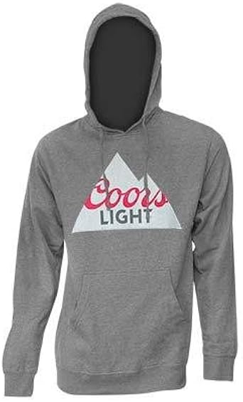 Coors light sweatshirt with beer pouch Clearance