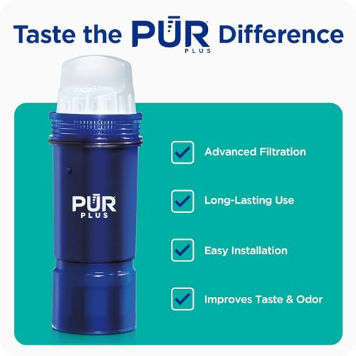 Image of PUR Plus Water Filter Replacement for Pitchers & Dispensers, 6-Month Supply, Blue (PPF951K3), 3 Count (Pack of 4)
