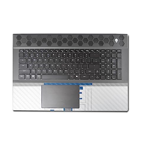 Image of MightySkins Carbon Fiber Skin Compatible with Alienware M18 R1 (2023) Full Wrap Kit - Cyber Bot | Protective, Durable Textured Carbon Fiber Finish | Easy to Apply & Change Styles | Made in The USA