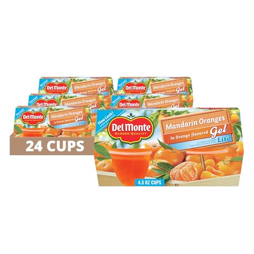 10% coupon - Del Monte Mandarin Oranges in Orange Gel, 24 cups
