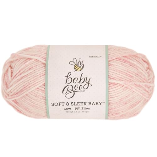 Baby Bee Medium Yarn for Crocheting & Knitting Soft Skein 186 Yards of 100% Low Pill Acrylic Yarn Set of 3 -  Hobby Lobby, 1513415S