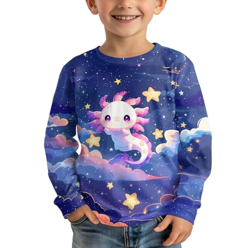 Girls Basic Tee Shirts Outdoor Long Sleeve Shirt Winter Clothes Size 3-16 Top Fall Clothes Gift for Holiday3