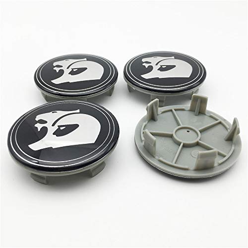 4PCS 63mm 2.5" for Holden HSV Car Plastic Wheel Hub Center Cap Hubcaps Cover 92043289 (Black)