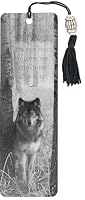 Algopix Similar Product 18 - Wolf Beaded Bookmark