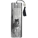 Wolf Beaded Bookmark
