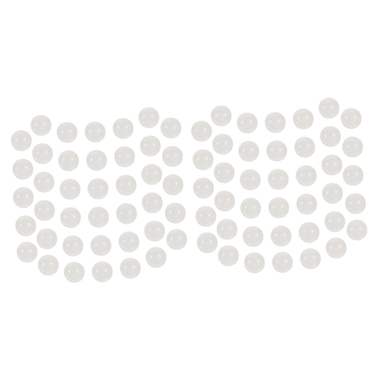 Ipetboom 100pezzi Perline Naturali Senza Foro Per Creazioni Artigianali Perline Cristallo Per Bottiglie Di Essenziale Per Decorazioni Domestiche e Feste
