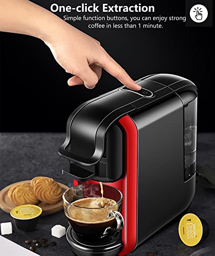 Mini Macchine Da Caffè 3 in 1 Macchina Per Caffè Espresso Portatile Macchina Da Caffè Con Filtro 600 Ml Macchine Per… - immagine 5