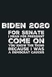 Anti Joe Biden 2020 Gaffe Political For Conservatives: Notebook Planner - 6x9 inch Daily Planner Journal, To Do List Notebook, Daily Organizer, 114 Pages