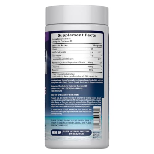 Natural Vitality Sleep Magnesium Gummies