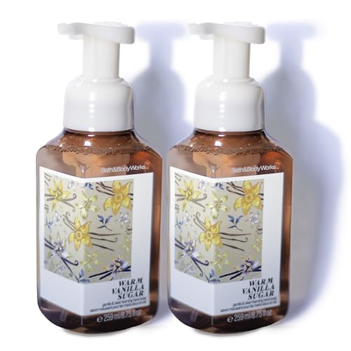 Bath and Body Works Gentle Foaming Hand Soap, Warm Vanilla Sugar 8.75 Ounce (2-Pack), presentation may vary. image 2