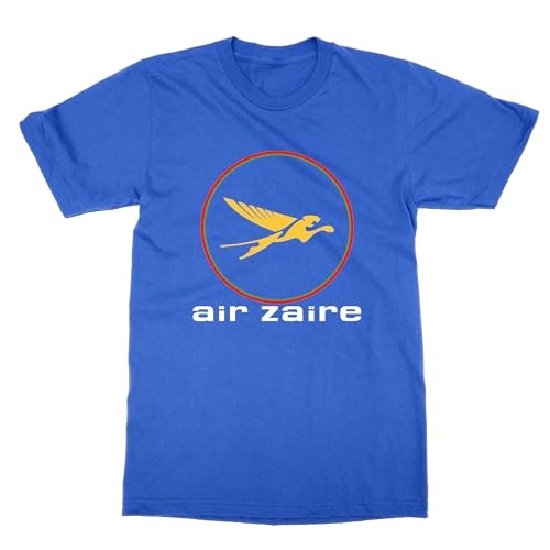 T-shirt Air Zaïre en coton pour homme et femme look rétro