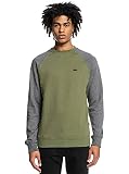 Tela sin cepillar Quiksilver Essentials - Sudadera - Hombre - S - Verde.