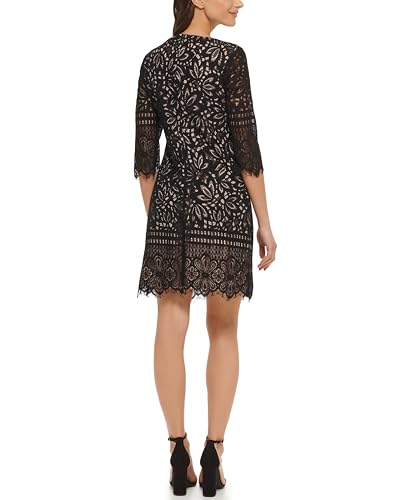 Image of Kensie Women's 1 /2 Sleeve Lace Mini Dress