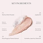 depology Microdermabrasion Facial Scrub – Exfoliator Face Polish with Walnut Shell, Jojoba & Botanical Oils for Radiant, Smooth Skin – Face Exfoliator Gentle Pore Refining for Dull or Uneven Texture - Image 3