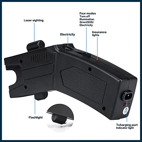 AIMHUNTER Heavy Duty Stun Gun - Safety Remote Electric Shock Stun Gun for Women Self Defense Painful Tools Remote Distance Electric Shock Selfdefense Outdoor