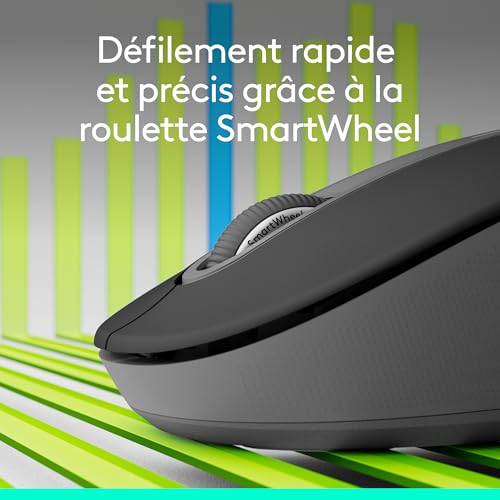Sans Fil M650 Logitech - vue 3