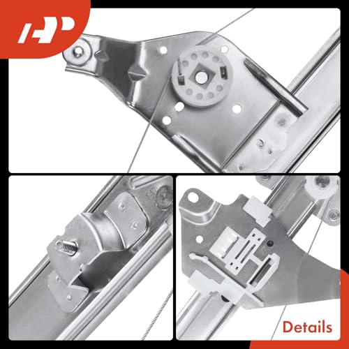 A-Premium Electric Power Window Regulator Without Motor Compatible with Toyota Avalon 2000-2004 Rear Left Driver Side by A-Premium - Image 7