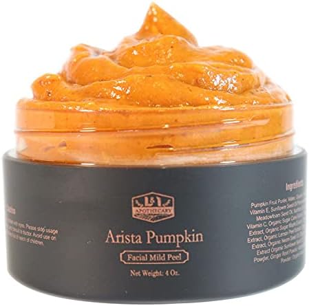 (120ml, Pumpkin Facial Mild Peel/Masque) - 120ml Arista Pumpkin Enzyme Mask - Exfoliating mask, Clarifying mask, Leaves Skin Brightened, Hydrated, Replenished and Renewed. Brightening face mask