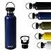 SUNTQ Trinkflasche mit Strohdeckel - Hydro Thermoskanne Thermosflashe Wasserflasche Flask Geschenke für Kinder Sport Isolierflasche vakuumisoliert- doppelwandig- Edelstahl