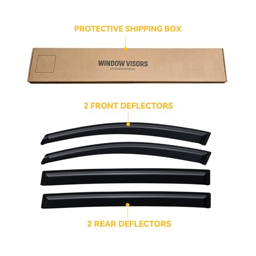 Image of Rain Guards Window Visor for 2011-2017 Honda Odyssey Out-Channel