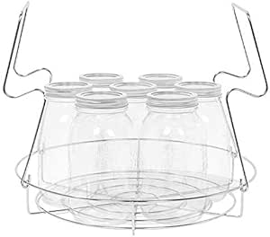 Stainless Steel Canning Rack, Water Bath Canner Rack, 12