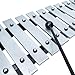 15-Note Xylophone Glockenspiel, Professional Xylophone Instrument with Carrying Bag and Two Safe Mallets for Beginners, Wooden Base with Mallets Percussion Musical Instrument Gift,Music Teaching
