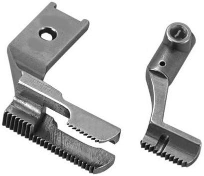 1 SET~PFAFF INDUSTRIAL WALKING FOOT DOUBLE TOE WELTING FOOT SET~#42519x20~size 3/16"~5.0mm